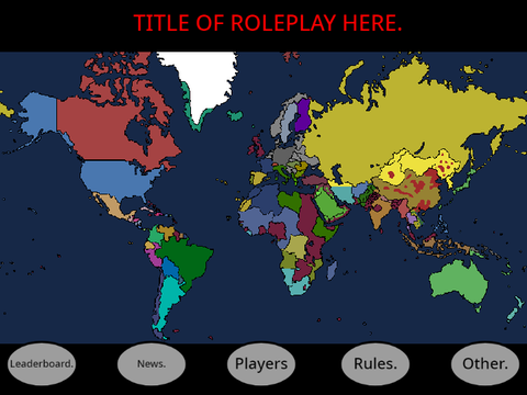 Alternative Cold War Roleplay Template.