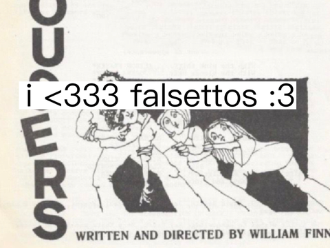 emotions study + me fixating on falsettos
