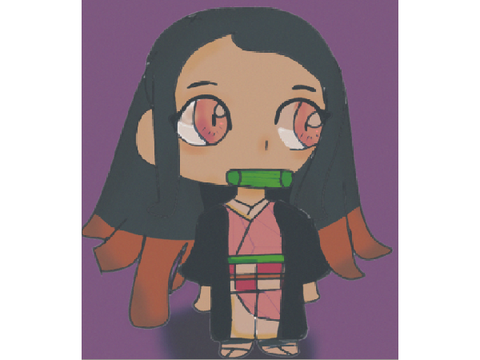 Nezuko and kanao