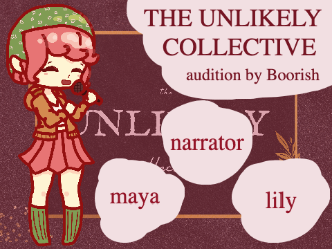the unlikely collective - my audition