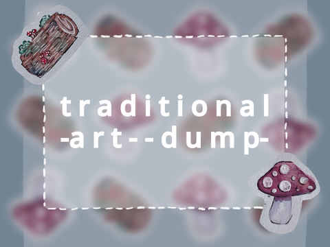 traditional art dump