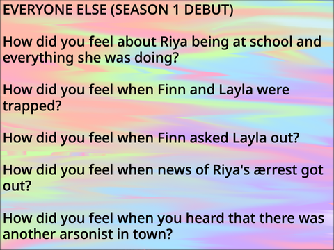 (SCRIPT - kind of) VOICE ACTED Q+A (IN CHARACTER!) FOR 3RD YEAR ANNIVERSARY SPECIAL remix