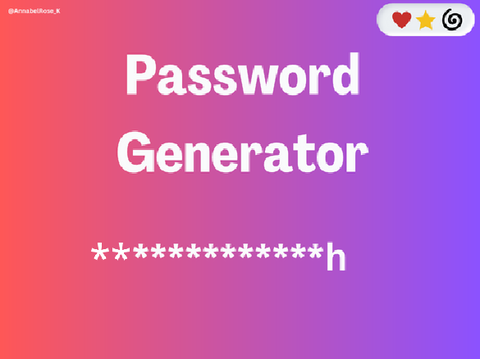password generator