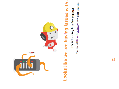 Remix and ruin the "Uh-Oh, Sever Troubles" Screen! remix
