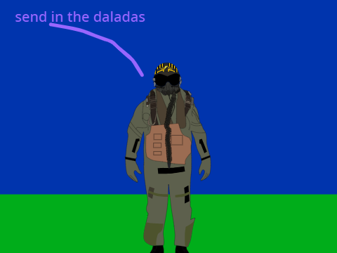 (Don´t delete this, ceebee!) Send in the Daladas