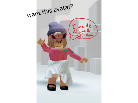 ✎wanna get this roblox avatar for >FREE<?