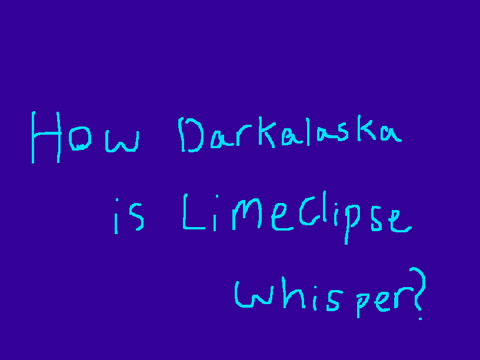 How Darkalaska am I?