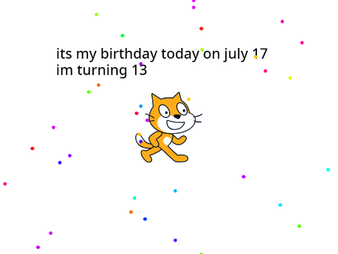 ITS MY BIRTHDAY