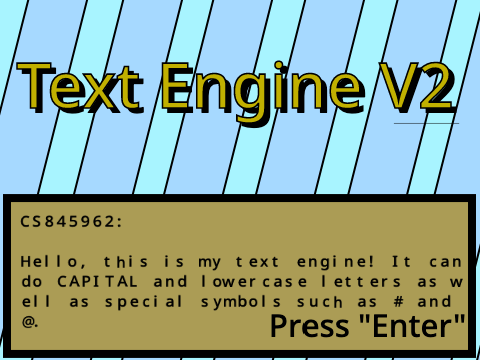 Text Engine @cs845962
