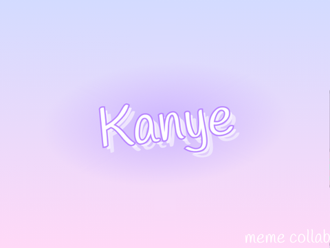 kanye meme collab!