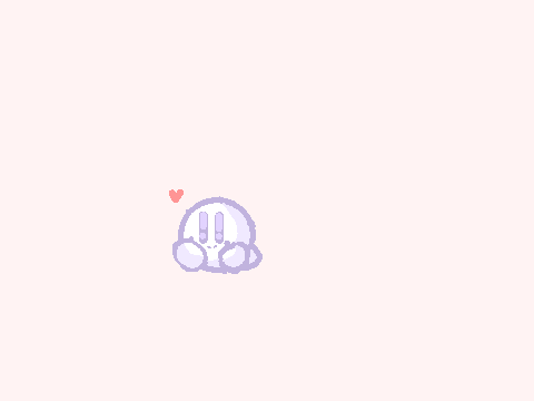 rolling kirby :)