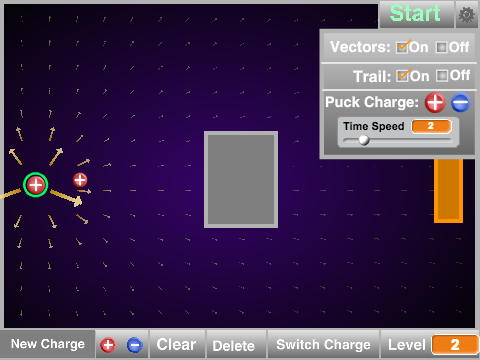 Electric Field Hockey