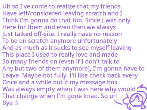 So I might leave lol