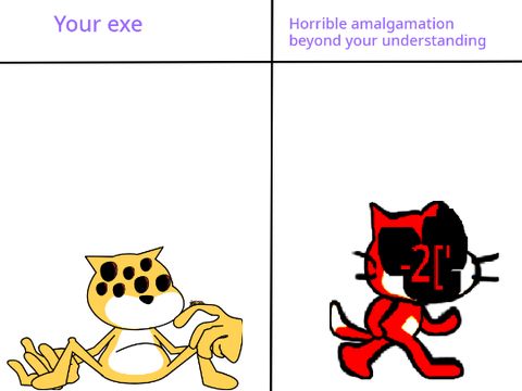 I’ll make your exe into a “SCRATCH” version  remix