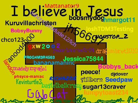 Sign Your Username If You Believe In Jesus remix remix remix