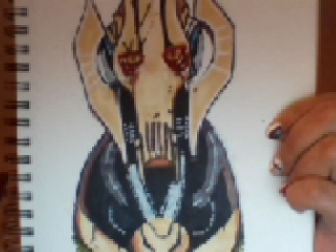 General Grevious(sorry its blurry!)