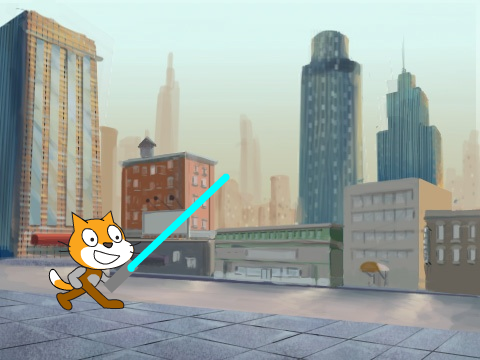 Jedi Cat