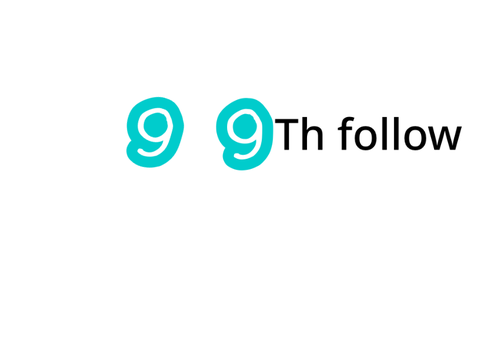 Lets make 100 follows instead