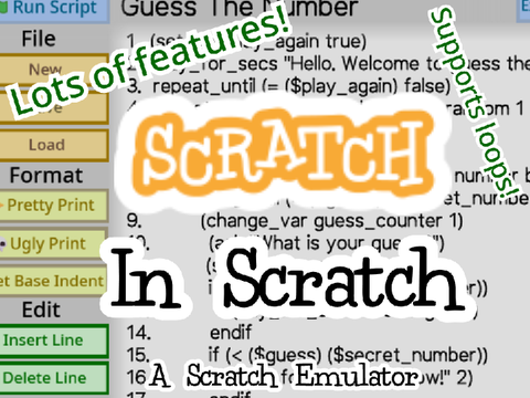 Scratch In Scratch - A Scratch Emulator - v3.2