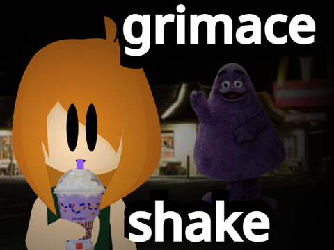 Elli tried the Grimace Shake.