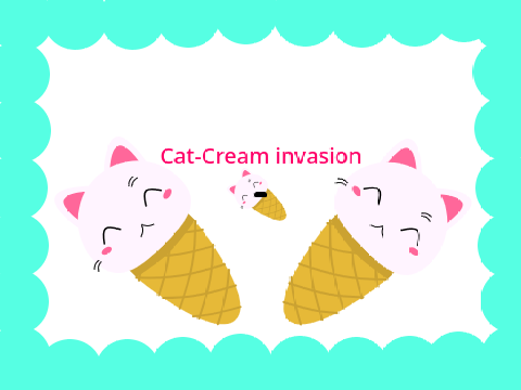 Cat-Cream invasion