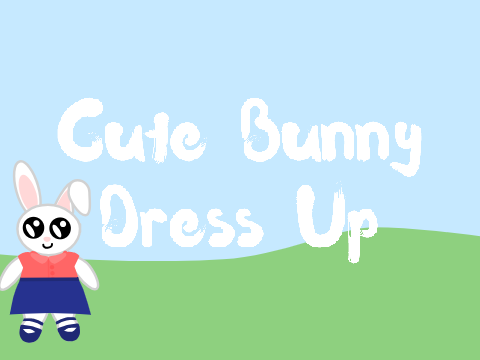 Cute Bunny Dress Up