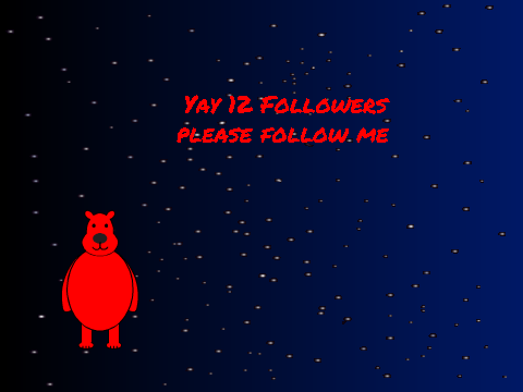 Yay 12  followers