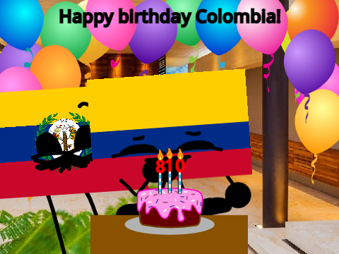 Happy birthday Colombia!