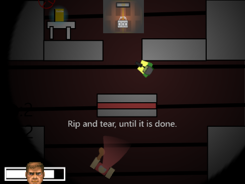 Doors but you kill the monsters