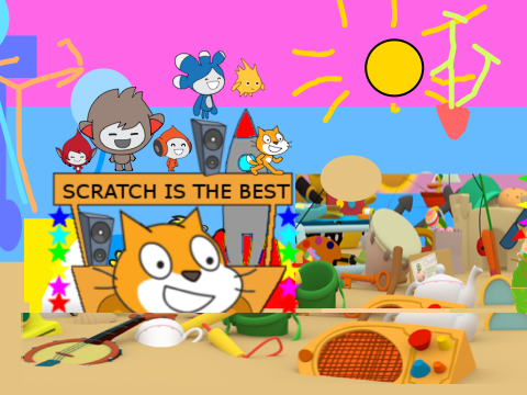 the beach from Pocoyo hidden objects