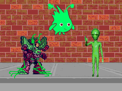 the meteoroid alien