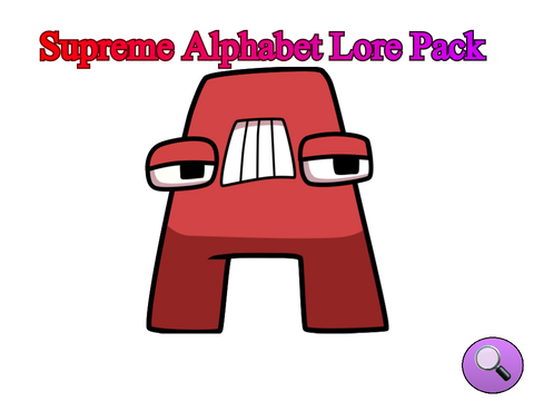 The Supreme Alphabet Lore Spritepack