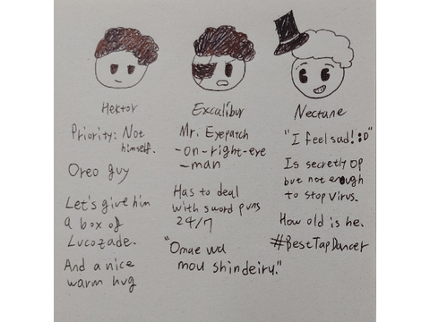 These three dudes