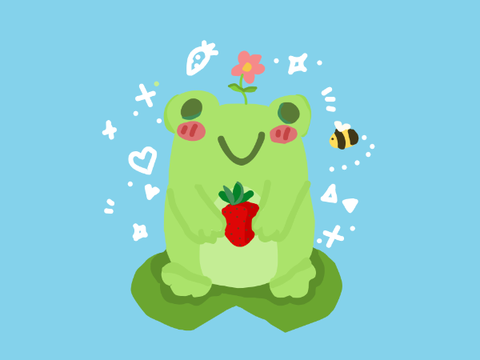 cute frog <3