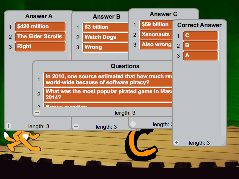 Quiz Game Baseline