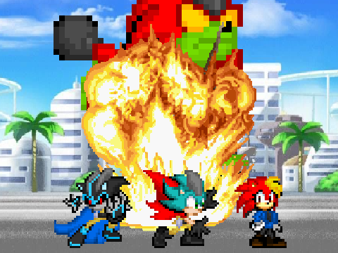 Chaos Emerald Super : Super Heroes