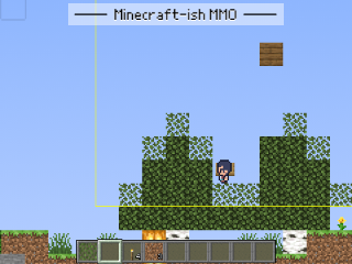 Minecraft-ish MMO v2.0 #Griffpatch