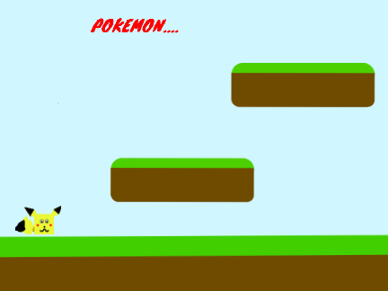 Pokémon platformer.. 