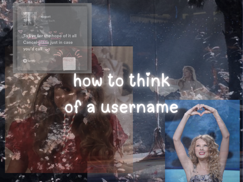 how to think of a username