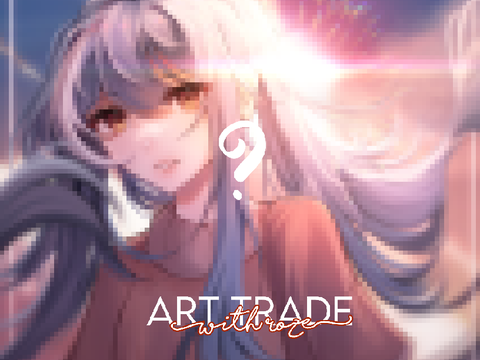 Art trade with @-GachaRoze- (+PROCESS)