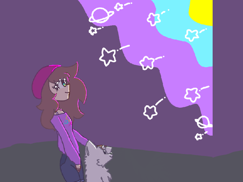 Starfall (art post)