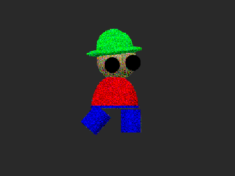 Multicorn Bambi but 3d(OMNIFARM IS REPLACED WITH LOOSHES MADE OMNIFARM)