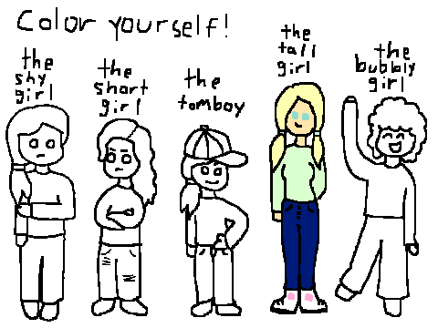 Color yourself! (Girls edition) remix