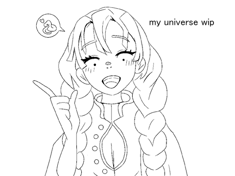 ✎ (wip) my universe - part 18
