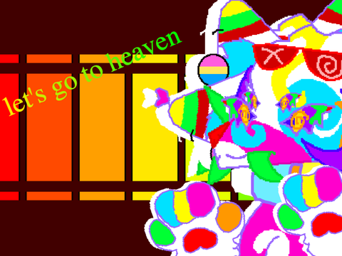 Let's go to heaven lazy meme