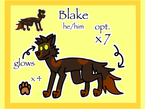 Blake ref sheet