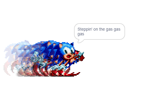 STEPPING ON THE GAS