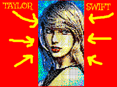 Taylor Swift Mosaic