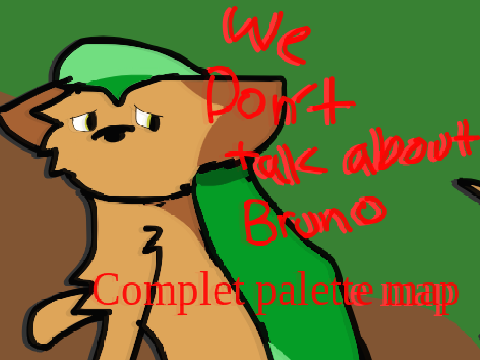 We Don't Talk About Bruno - Complete Palette MAP