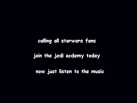 A COOL PLACE[ STAR WARS]